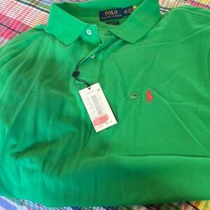 Ralph Lauren Men's Classic Green Polo Shirt